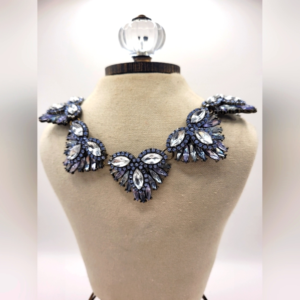 Bloomingdale's Baublebar Crystal Collar Statement Necklace